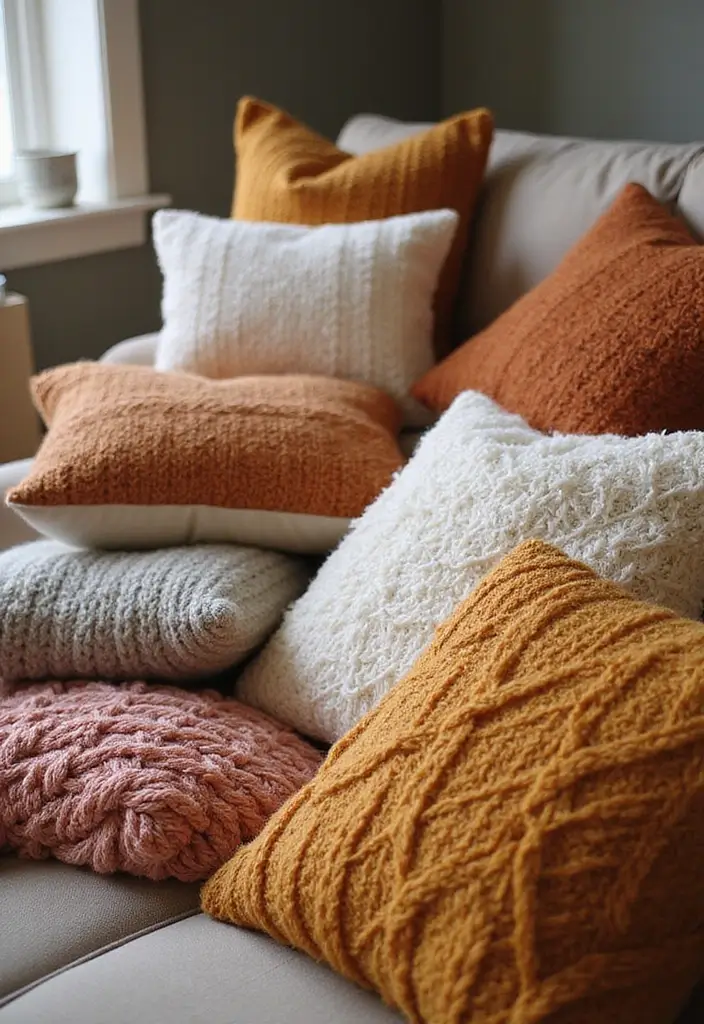 25 DIY Arts and Crafts for Adults Home Decor Fun Projects You’ll Enjoy - 11. Knitted or Crocheted Textiles