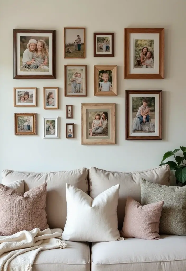 25 DIY Arts and Crafts for Adults Home Decor Fun Projects You’ll Enjoy - 12. DIY Photo Collage
