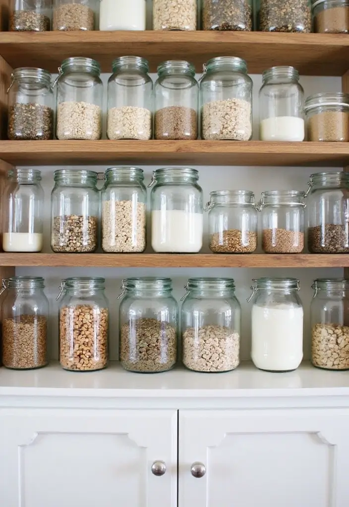 25 DIY Arts and Crafts for Adults Home Decor Fun Projects You’ll Enjoy - 15. Repurposed Glass Jars for Storage