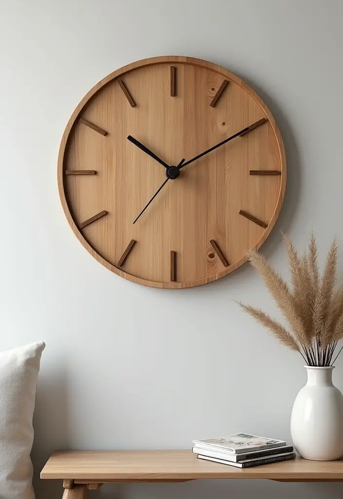 25 DIY Arts and Crafts for Adults Home Decor Fun Projects You’ll Enjoy - 25. DIY Wooden Wall Clock