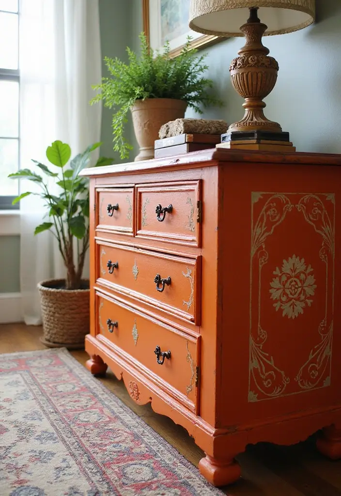 25 DIY Arts and Crafts for Adults Home Decor Fun Projects You’ll Enjoy - 5. Painted Furniture For a Fresh Look