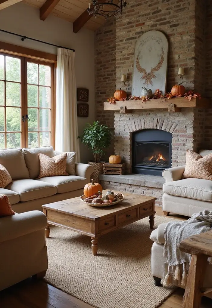 25 Fall Decor Ideas for the Home 2024 Trends Everyone's Loving - 13. Farmhouse-Inspired Decor