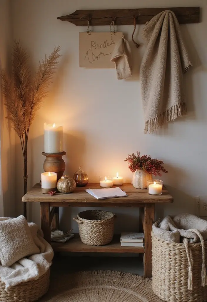 25 Fall Decor Ideas for the Home 2024 Trends Everyone's Loving - 15. Gratitude Corners