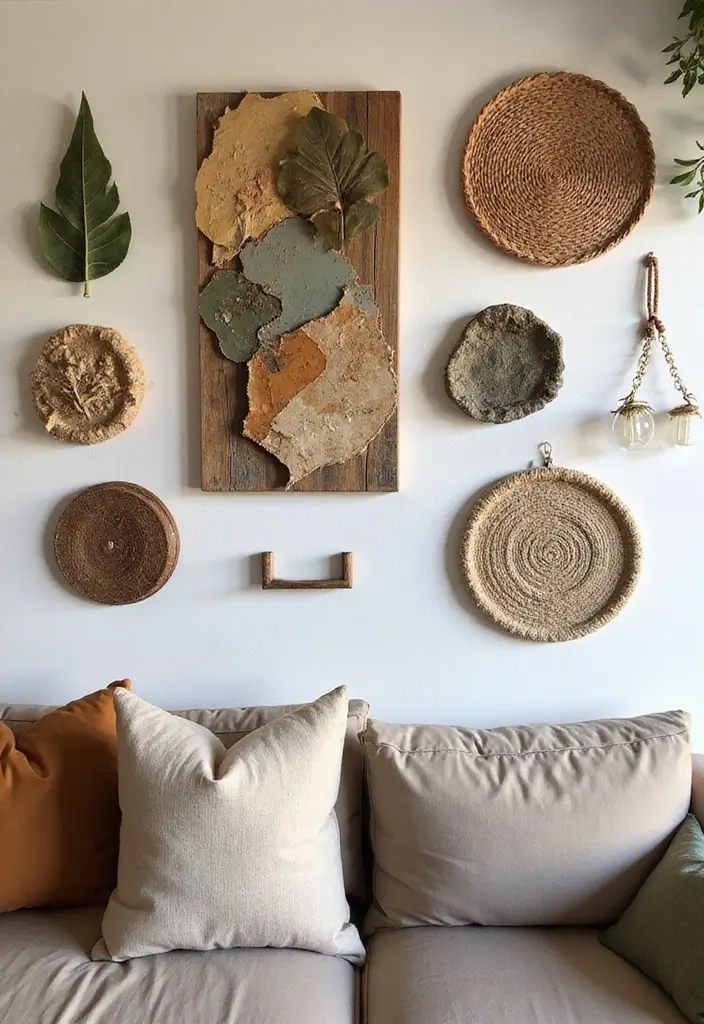 25 Fall Decor Ideas for the Home 2024 Trends Everyone's Loving - 6. Sustainable Wall Art