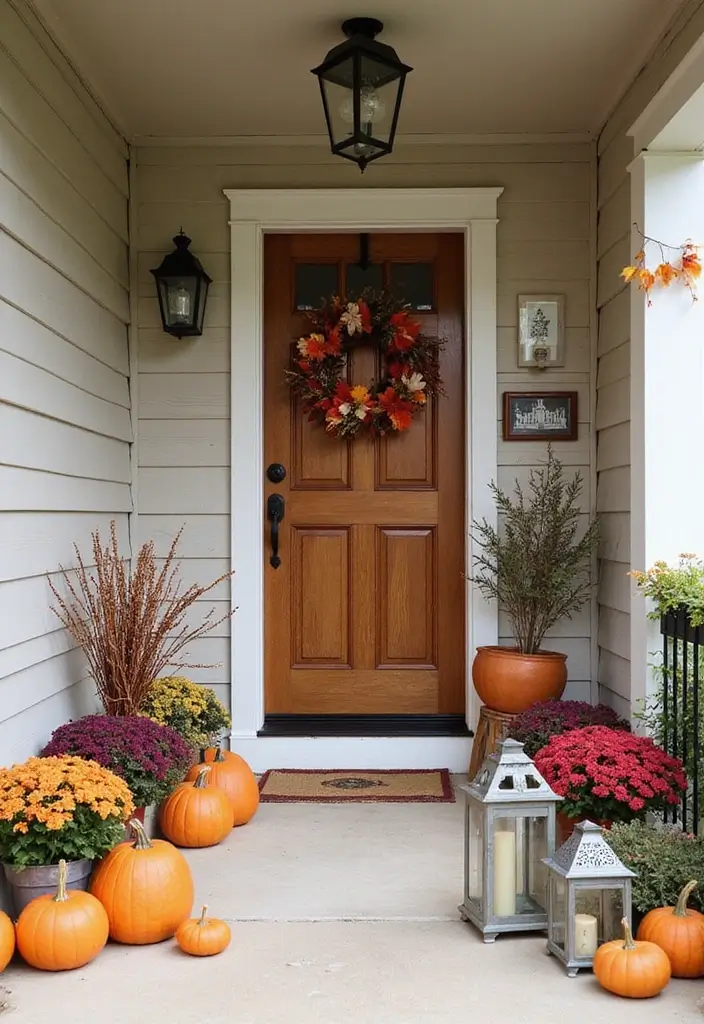 25 Fall Decor Ideas for the Home Porch That Create Instant Charm - 19. Handmade Touches
