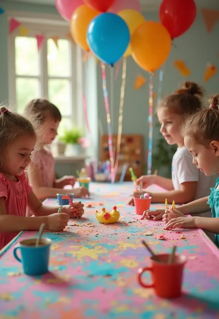 25 Home Birthday Party Ideas for Adults Decor to Impress Guests - 24. DIY Crafting Birthday