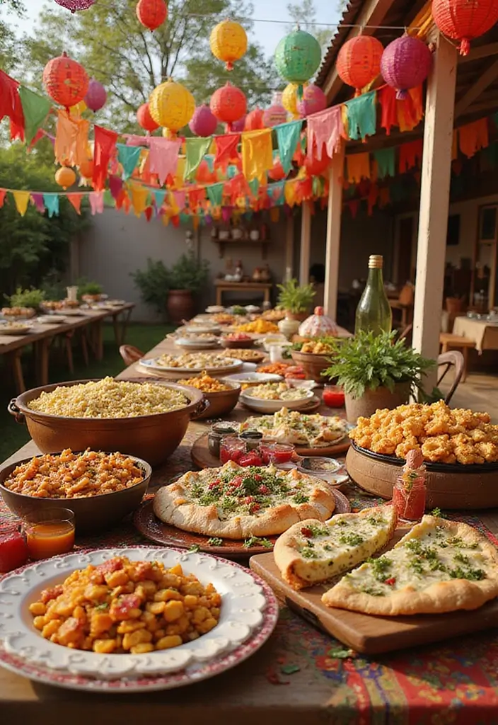 25 Home Birthday Party Ideas for Adults Decor to Impress Guests - 25. Cultural Celebration Festival