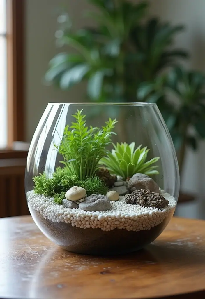25 Home Decor DIY Ideas: Creative Crafts to Personalize Your Space - 24. DIY Terrarium