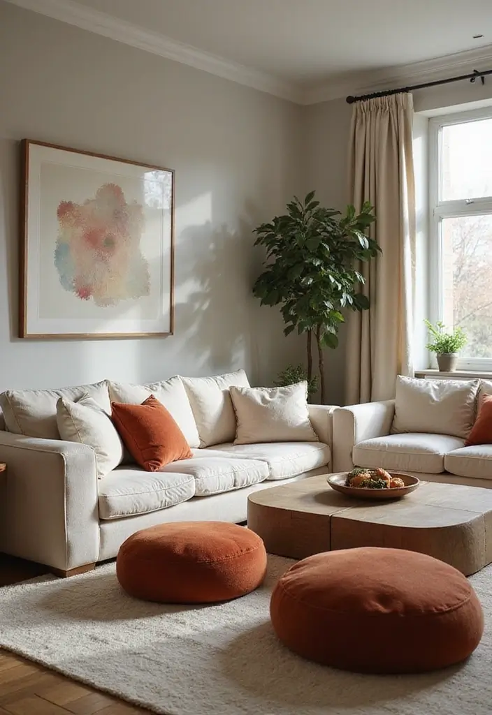 25 Home Decor Ideas Living Room Cozy Designs for Snug Nights - 2. Comfortable Seating Arrangements