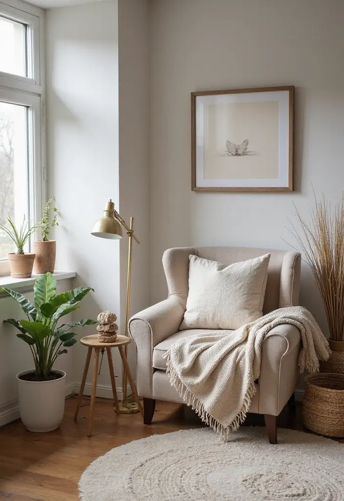 25 Home Decor Ideas Living Room Cozy Designs for Snug Nights - 7. Cozy Nooks for Relaxation