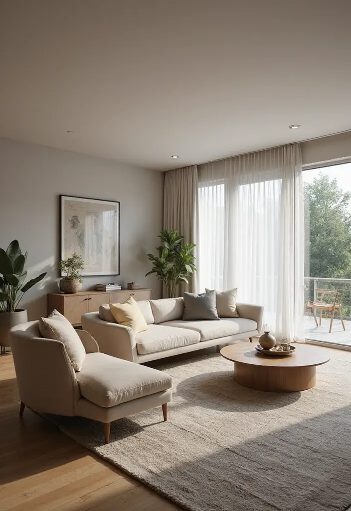 25 Home Decor Ideas Living Room Modern Looks for Stylish Homes - 12. Floating Furniture Arrangement