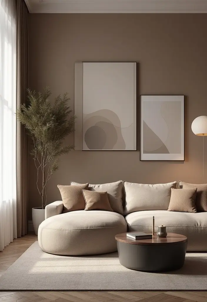 25 Home Decor Ideas Living Room Modern Looks for Stylish Homes - 13. Monochromatic Schemes