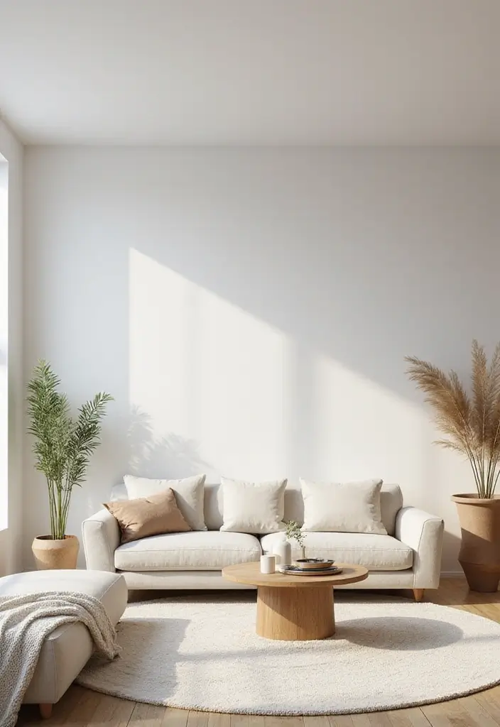 25 Home Decor Ideas Living Room Modern Looks for Stylish Homes - 18. Embrace Negative Space