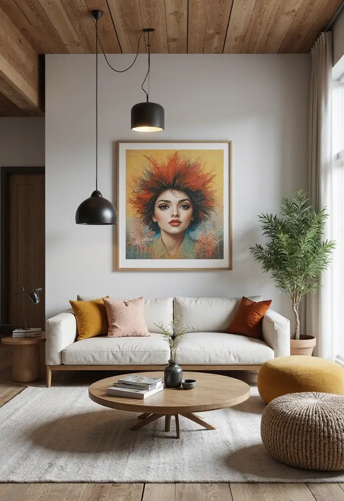 25 Home Decor Ideas Living Room Modern Looks for Stylish Homes - 19. Create a Focal Point