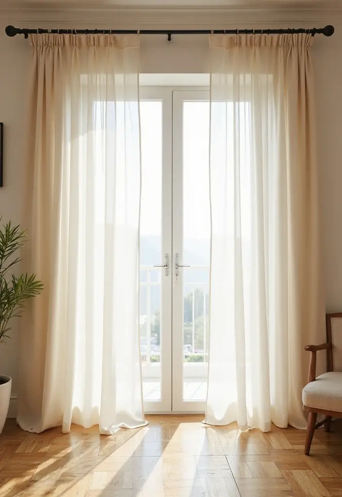 25 Home Decor Ideas Living Room Small Space Tricks That Work - 12. Use Window Treatments Wisely
