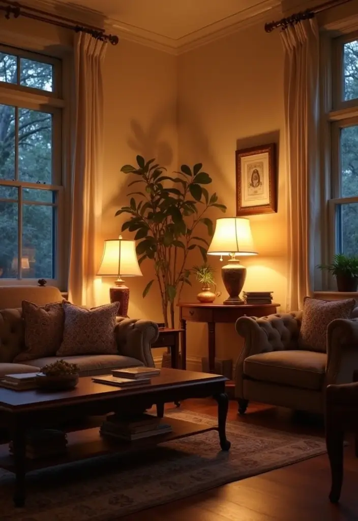 25 Home Decor Ideas Living Room Small Space Tricks That Work - 5. Layer Your Lighting