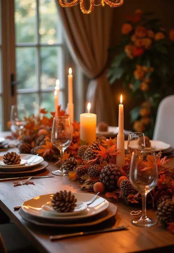 25 Simple Fall Decor Ideas for the Home That Feel Warm and Inviting - 2. Nature-Inspired Centerpieces