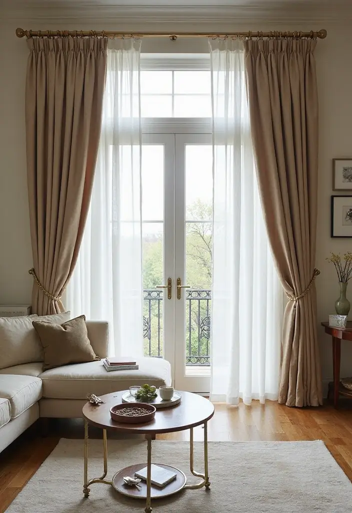 27 Curtains Living Room Modern Home Decor That Upgrade Your Space - 12. Pinch Pleat Drapes