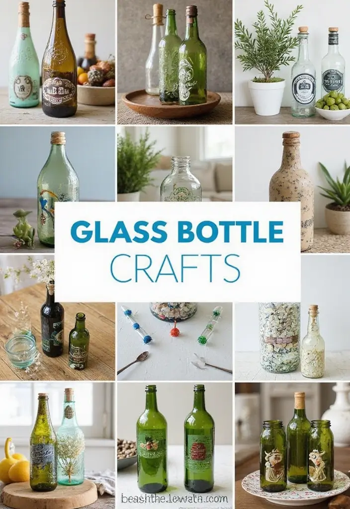27 DIY Glass Bottle Crafts Ideas Home Decor That Look Expensive - Conclusion