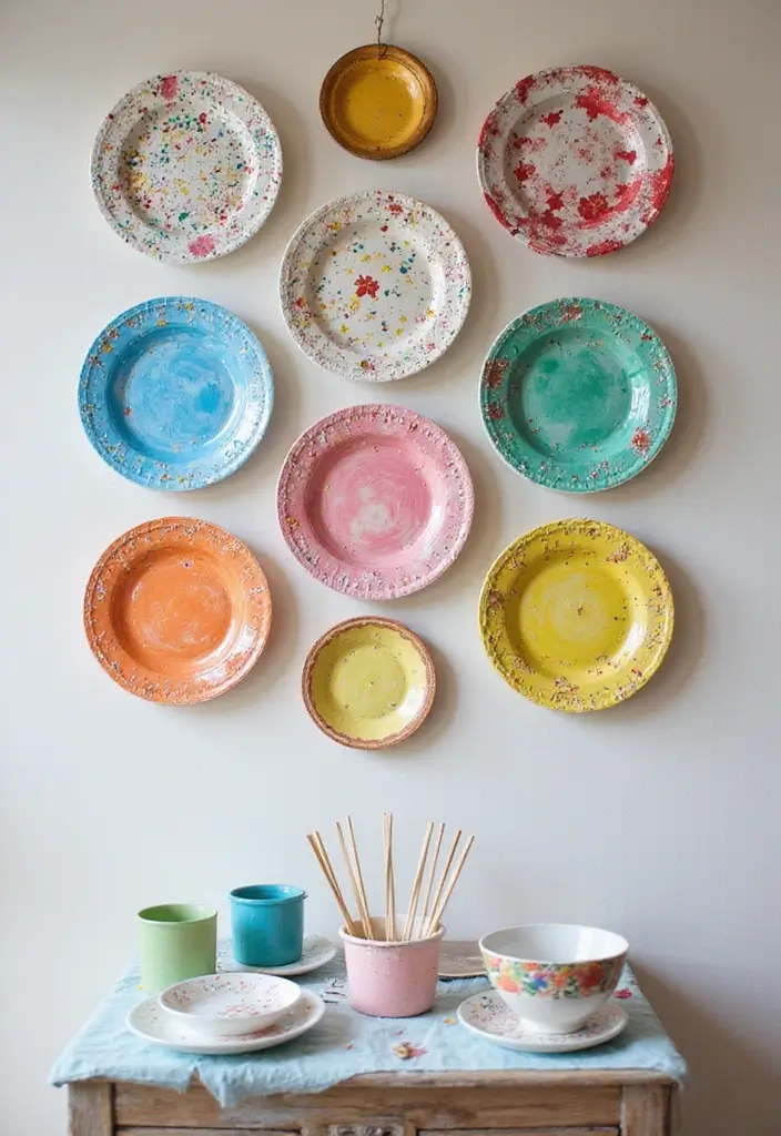 27 DIY Paper Crafts Decoration Wall Art Home Decor You Can Make Today - 23. Decorative Paper Plates