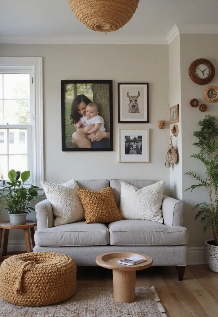 27 Decor Home Living Room Small Spaces Layouts That Feel Open - 17. Personal Touches