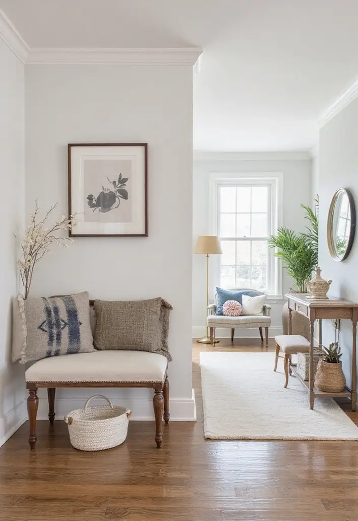 27 Decor Home Living Room Small Spaces Layouts That Feel Open - 21. Functional Entryway Integration