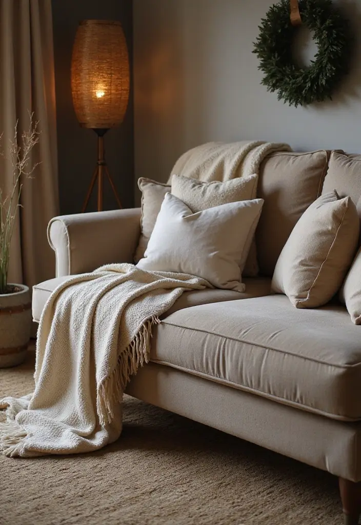 27 Fall Decor Ideas for the Home Farmhouse Style That Feels Timeless - 8. Cozy Blankets