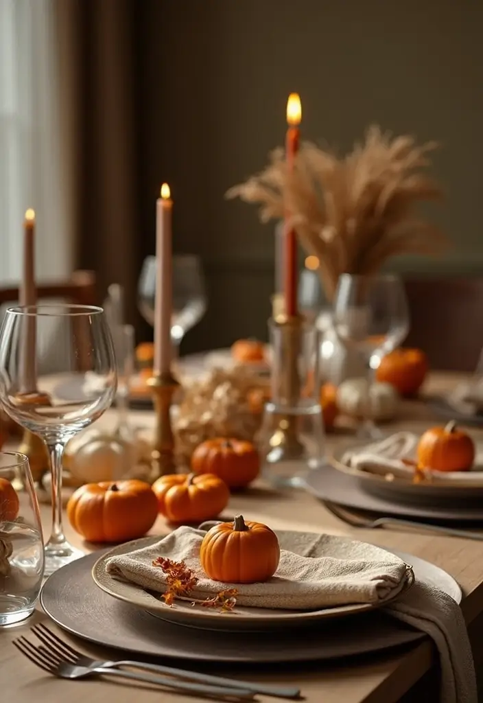 27 Fall Decor Ideas for the Home: Simple Yet Stunning - 10. Seasonal Table Settings