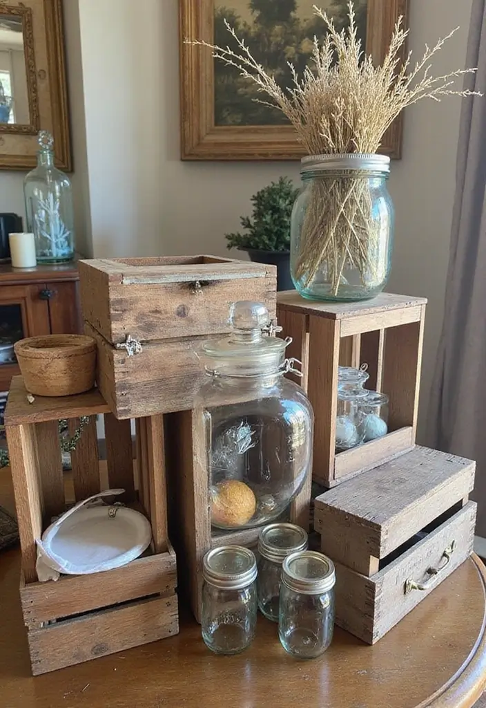 27 Fall Decor Ideas for the Home: Simple Yet Stunning - 13. Upcycled Decor Projects