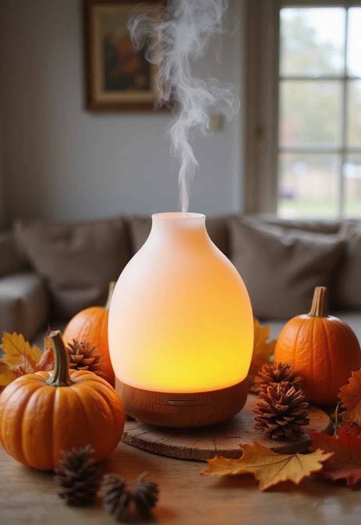 27 Fall Decor Ideas for the Home: Simple Yet Stunning - 18. Fall-Inspired Scent Diffusers