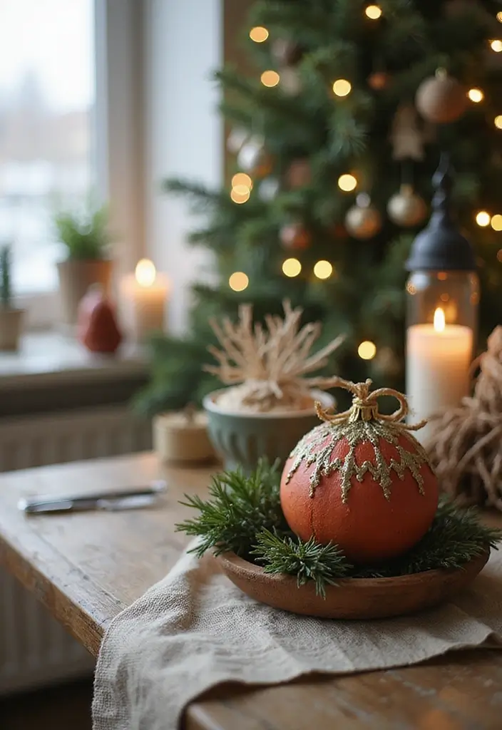 27 Fall Decor Ideas for the Home: Simple Yet Stunning - 26. Eco-Friendly Holiday Decor