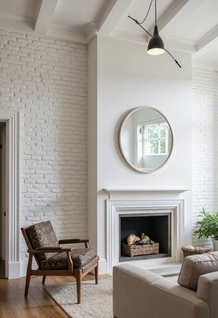 27 Home Decor Ideas Living Room Apartment Style for Urban Living - 14. Textured Wall Treatments