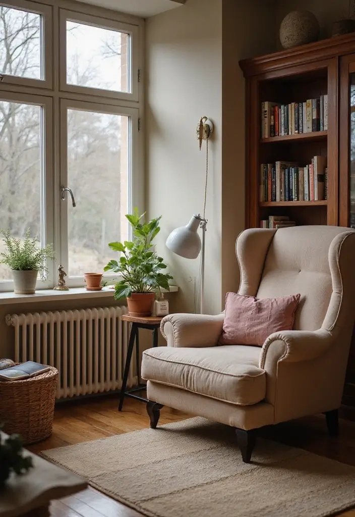 27 Home Decor Ideas Living Room Farmhouse Looks to Warm Your Heart - 8. Cozy Nooks