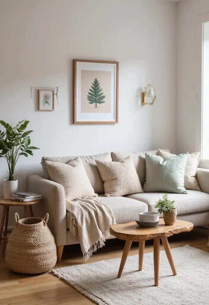 27 Home Decor Ideas for Apartment Small Spaces with Smart Layouts - 11. Seasonal Decor Changes