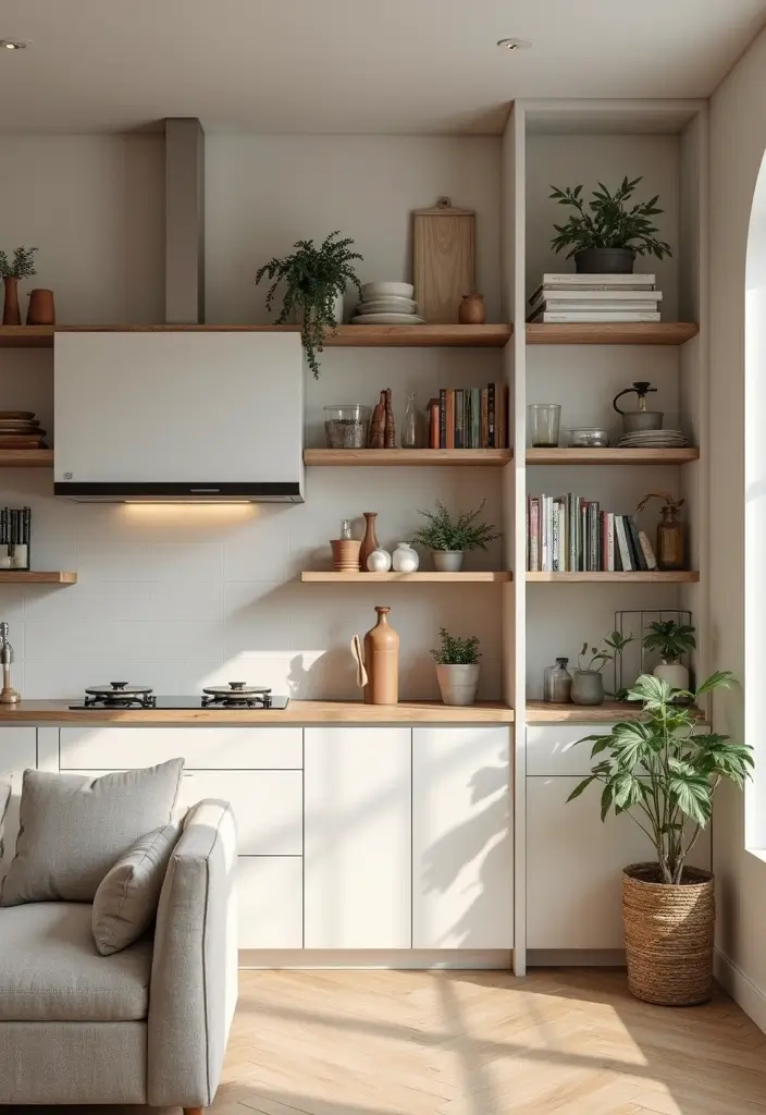 27 Home Decor Ideas for Apartment Small Spaces with Smart Layouts - 2. Vertical Storage Solutions