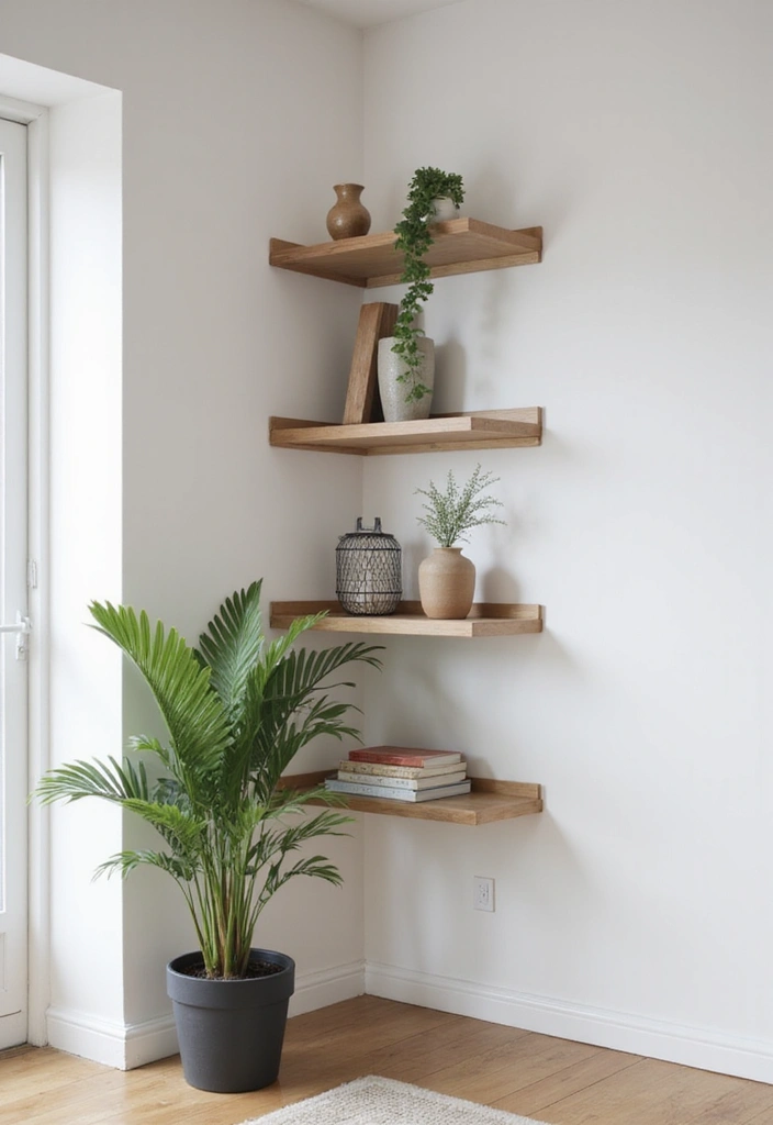 27 Home Decor Ideas for Apartment Small Spaces with Smart Layouts - 22. Utilize Corners