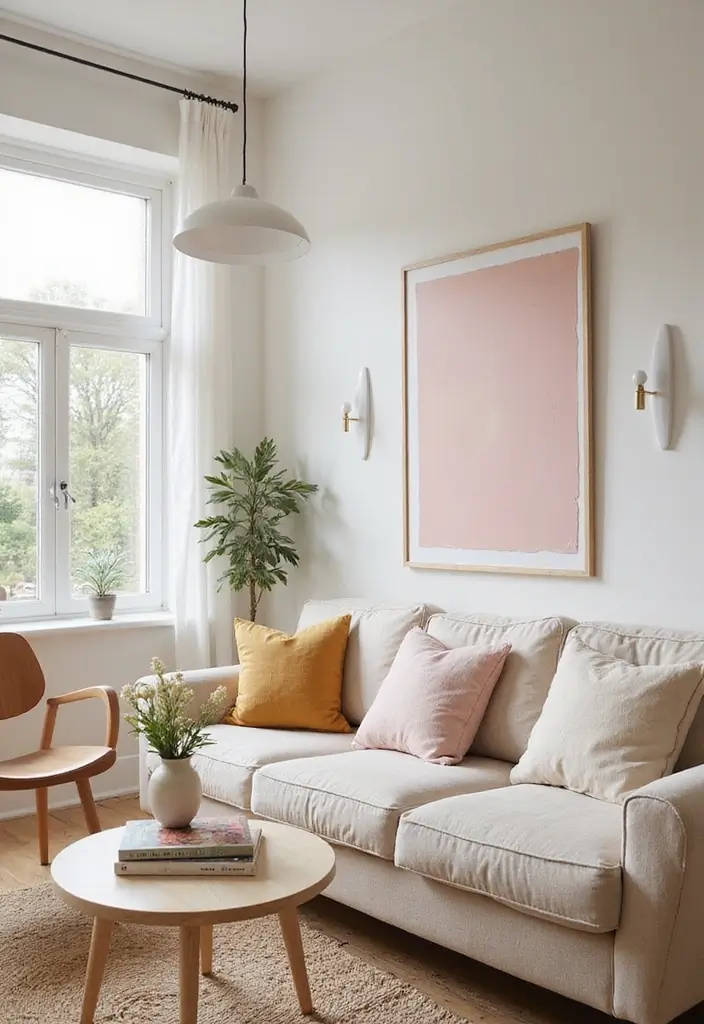 27 Home Decor Ideas for Apartment Small Spaces with Smart Layouts - 3. Color Palette Choices