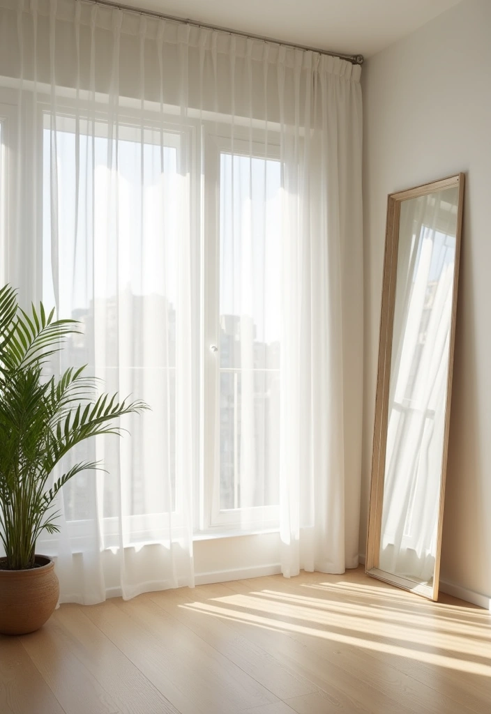 27 Home Decor Ideas for Apartment Small Spaces with Smart Layouts - 4. Natural Light Emphasis