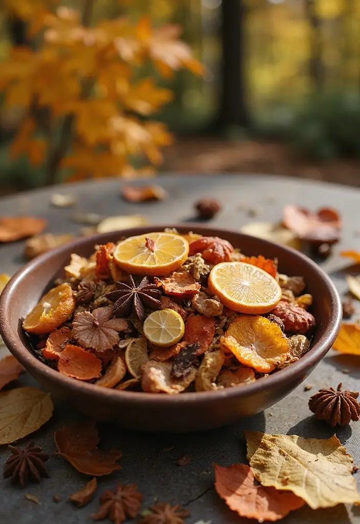 28 Fall Decor Ideas for the Home Outdoor Looks to Welcome Autumn - 8. Seasonal Potpourri