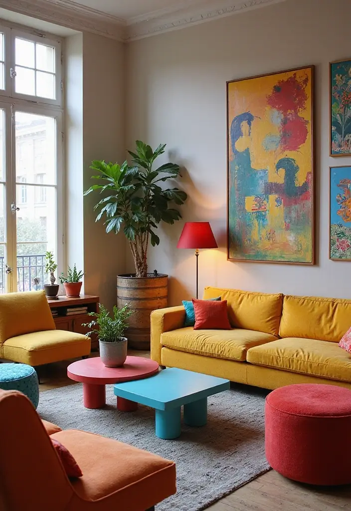 30 70s Home Decor 1970s Interior Design Ideas Making a Comeback - 14. Funky Furniture