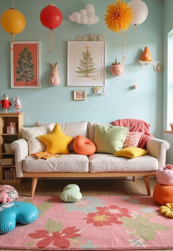 30 70s Home Decor 1970s Interior Design Ideas Making a Comeback - 28. Whimsical Decor