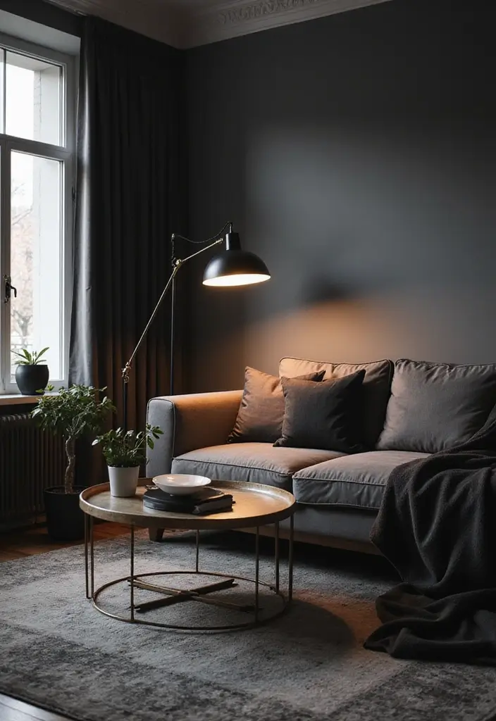 30 Black and White Home Decor Living Room Designs That Wow - 7. Stylish Lighting