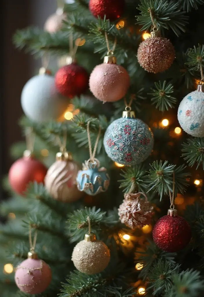 30 Christmas Decor Ideas for the Home Full of Festive Cheer - 1. Recycled Paper Ornaments