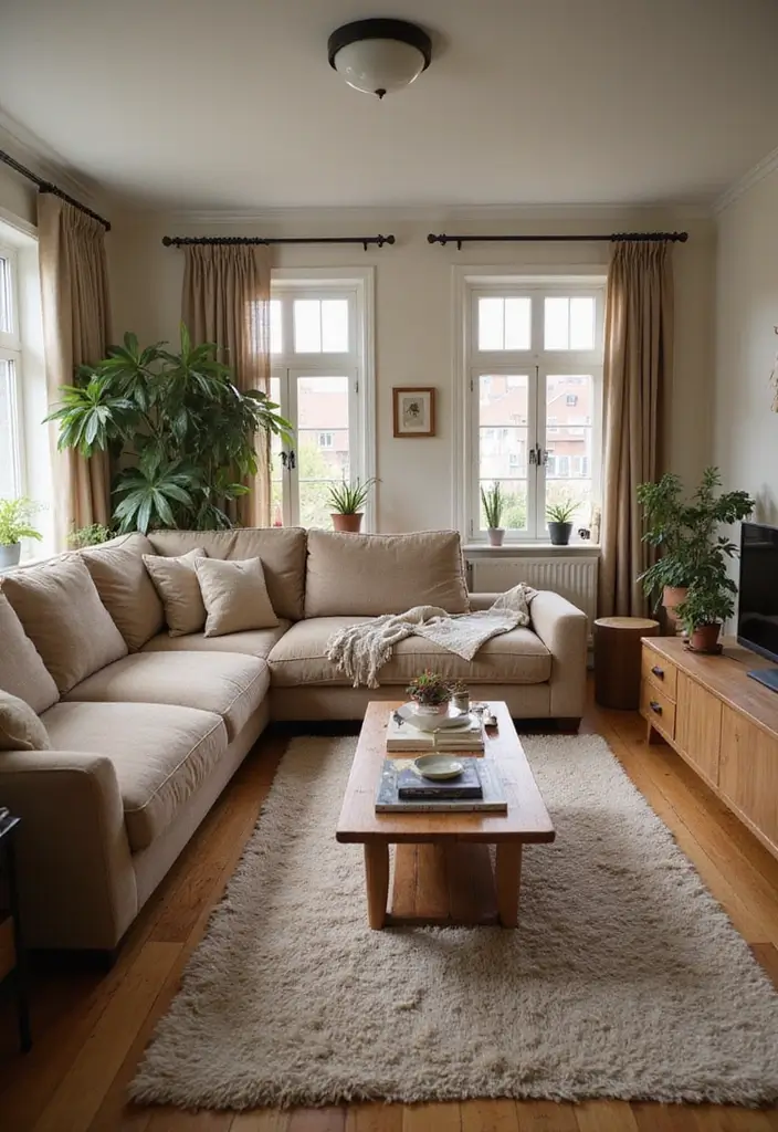 30 Cozy Home Decor Ideas Living Room Inspirations for Comfort Lovers - 20. Create Flow with Open Spaces