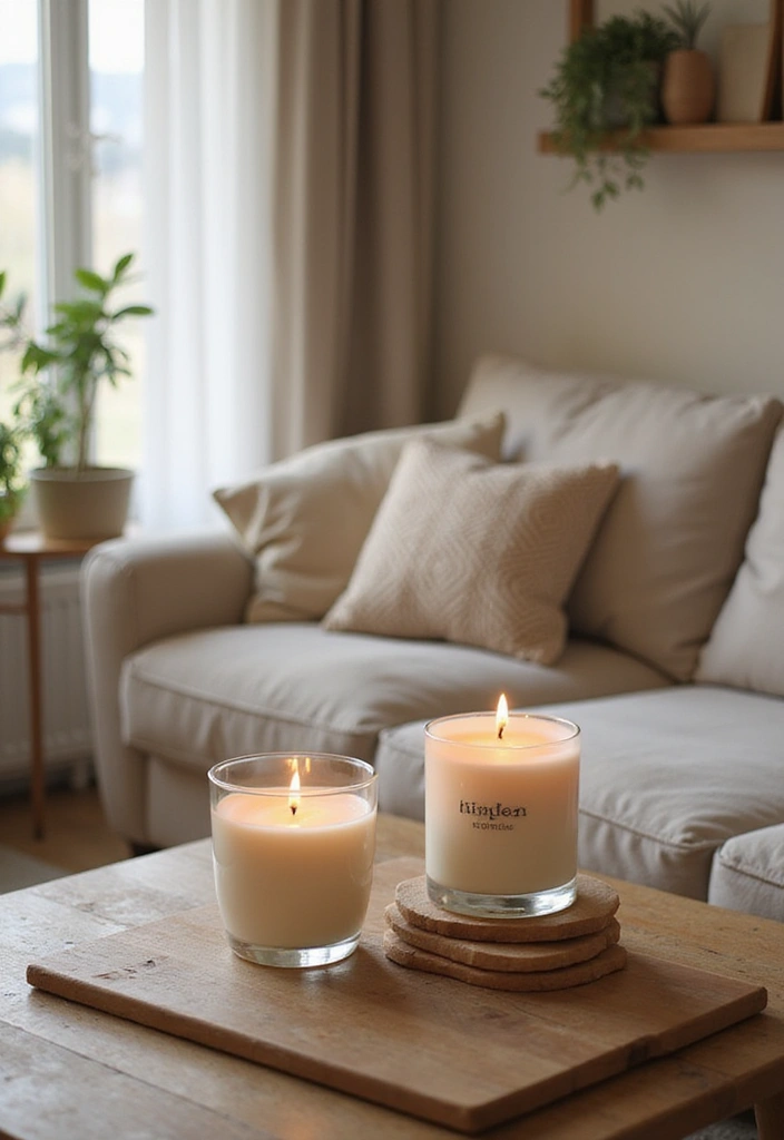 30 Cozy Home Decor Ideas Living Room Inspirations for Comfort Lovers - 22. Create a Scented Environment