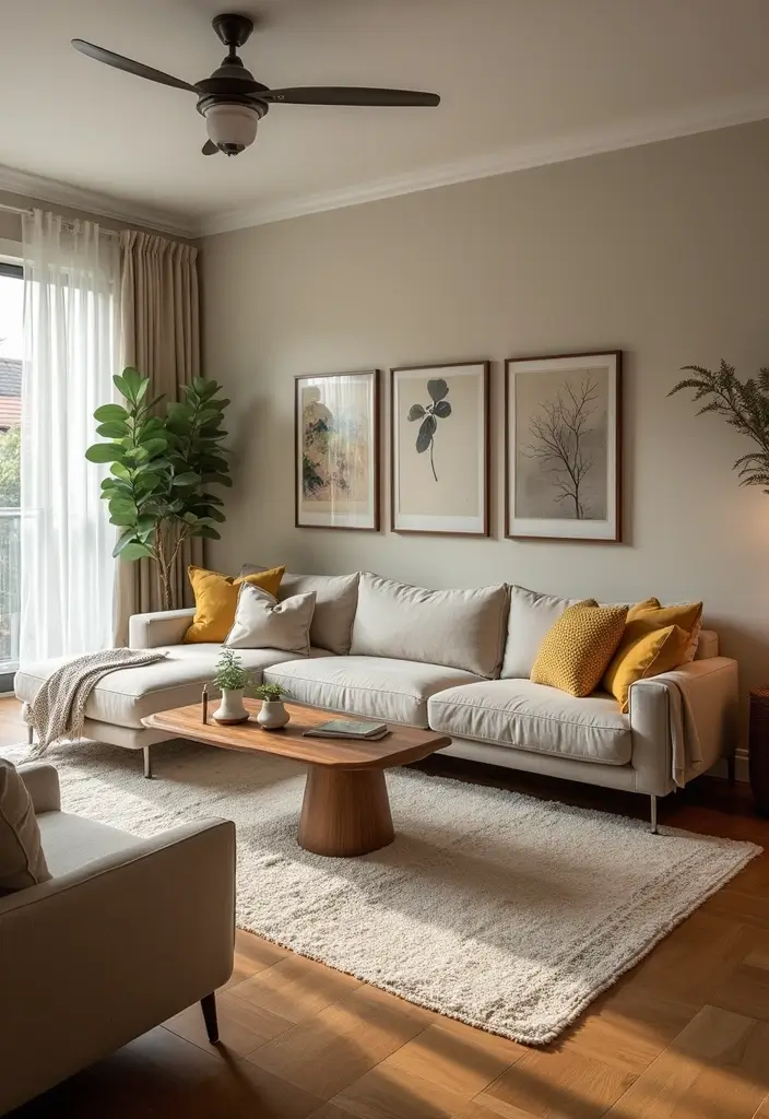 30 Cozy Home Decor Ideas Living Room Inspirations for Comfort Lovers - 23. Thoughtful Space Planning