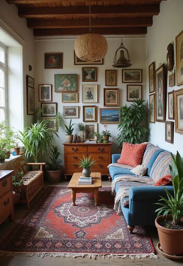 30 Different Types of Home Decor Styles to Match Your Personality - 1. Eclectic Bohemian