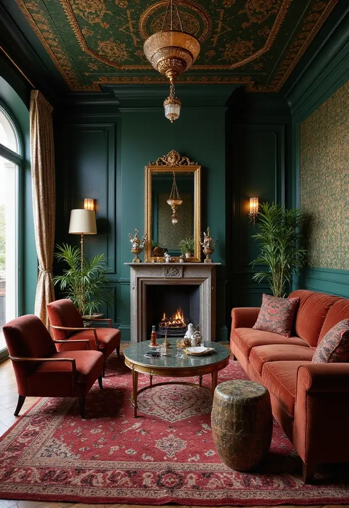 30 Different Types of Home Decor Styles to Match Your Personality - 10. Art Deco Glam