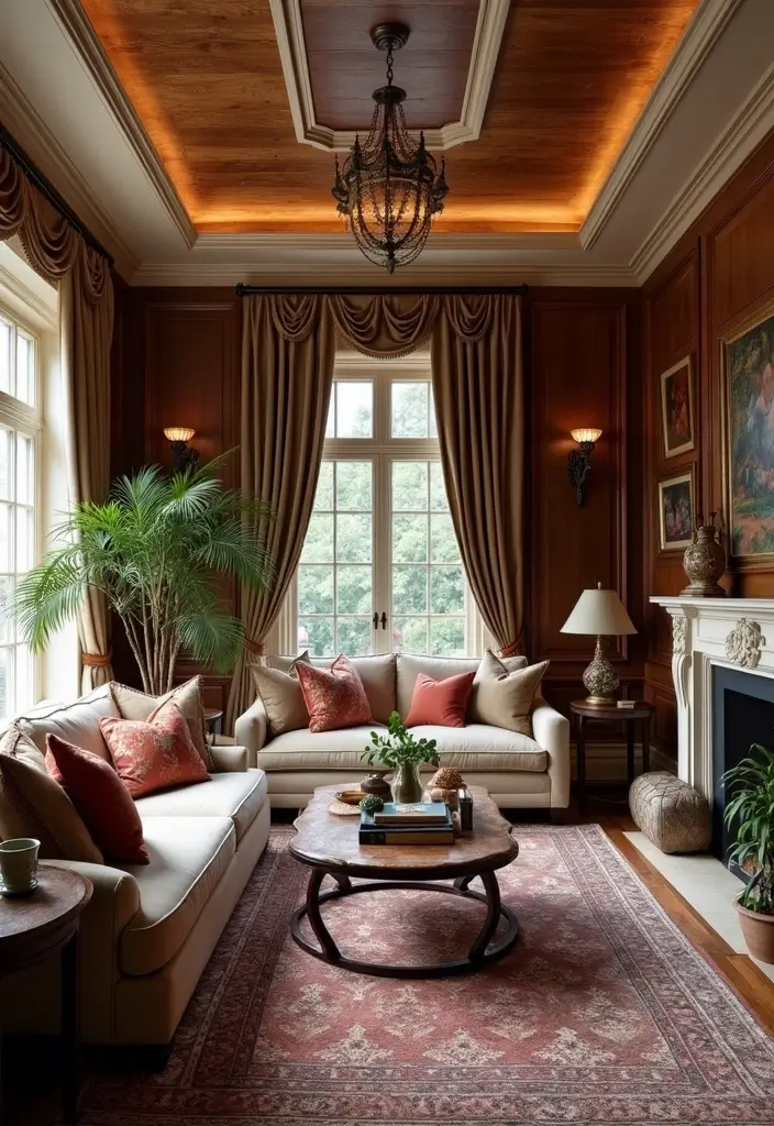 30 Different Types of Home Decor Styles to Match Your Personality - 22. Traditional Elegance