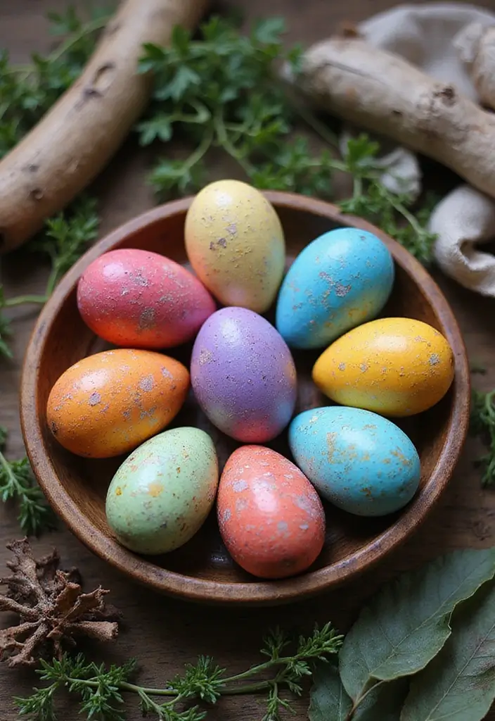 30 Easter Decor Ideas for the Home That Bring Fresh Spring Energy - 3. Eco-friendly Easter Eggs